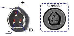 3 pins Driehoek plug