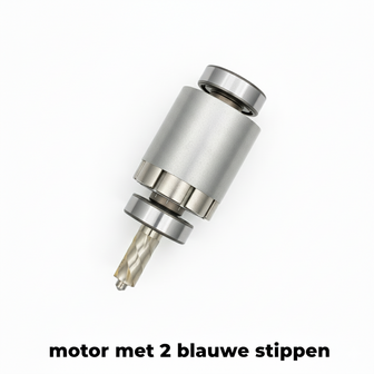 Motorwokkel Bewo 2x blauwe stip