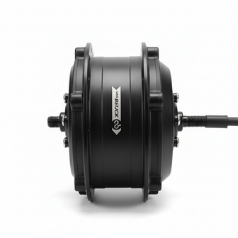 Voorwiel motor met achteruitrij functie