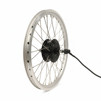 Regulair motor gespaakt zolvere velg