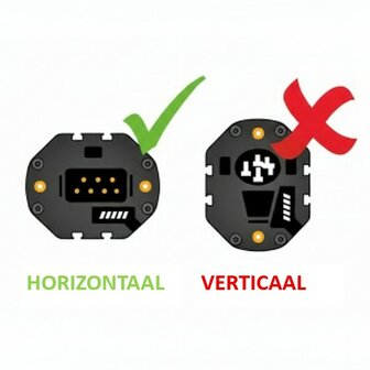 Bosch PowerTube Smart625 Horizontaal | Originele Frame-accu 500Wh