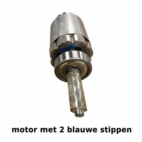 Motorwokkel Bewo 2x blauwe stip
