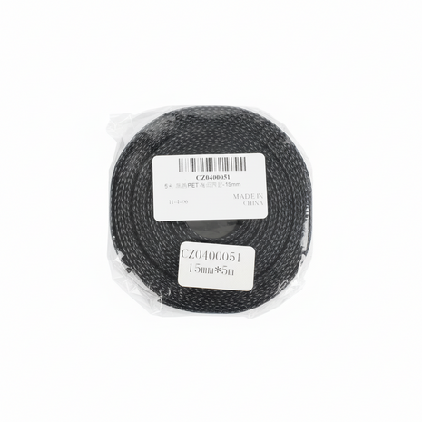 Kabel afwerkkous / vlechtkous (15mm)