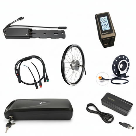 E-Bike ombouwset Frame accu model Slim V2.1