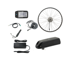 Ombouwset vouwfiets geïntegreerde controller 612Wh 17Ah achterwiel Lyra V2 36v bidon frame accu