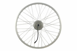 Special voorwiel motor gespaakt