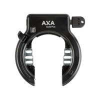 Ringslot Axa Solid Plus met afdekkapjes - zwart
