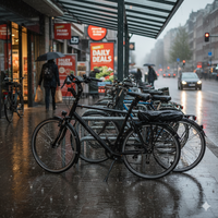 Universele Regenhoes bagagedrager batterij