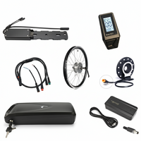 E-bike Ombouwset 36V | Slim Display V2.1 met Bidon | Frame controler - Voorgeconfigureerd