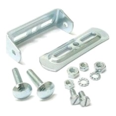 Bagagedrager bevestiging montuur zwart