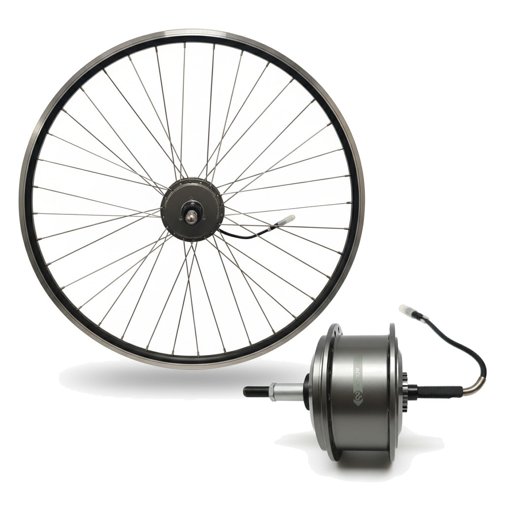 Compleet wiel – Rollerbrake motor achterwiel freewheel (Premium)