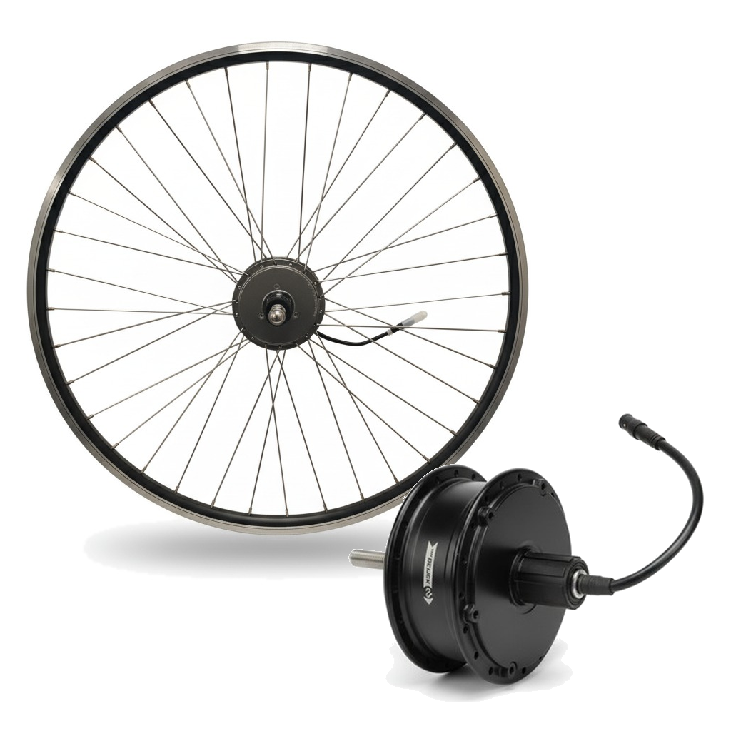 [200318W] Komplettes Laufrad – Schijfrem - Velgrem motor achterwiel cassette (Regulär)